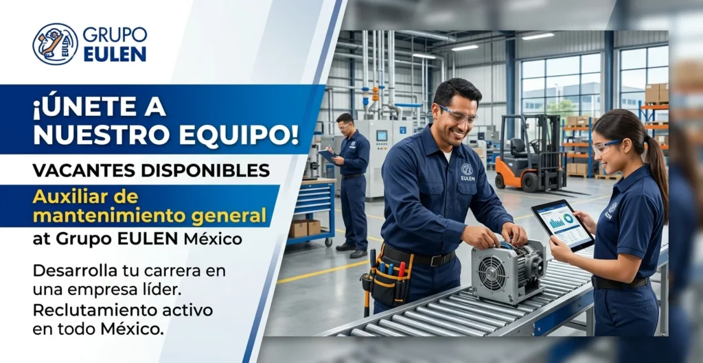 Auxiliar de mantenimiento general en Grupo EULEN
