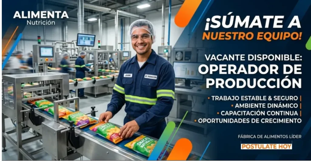Operador de produccion